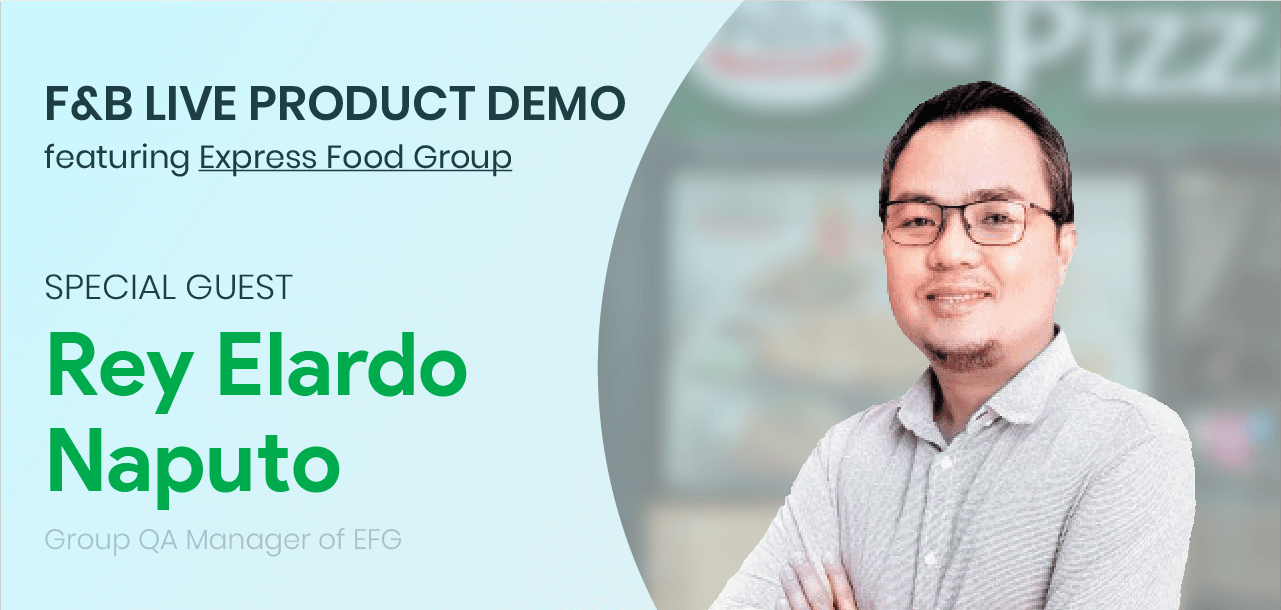 Nimbly Live Product Demo for Food and Beverage Industry featuring Rey Elardo Naputo, Group Quality Assurance Manager at Express Food Group
